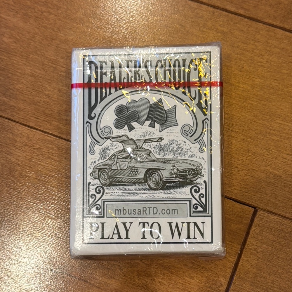 Mercedes Benz Dealers Choice Playing Cards